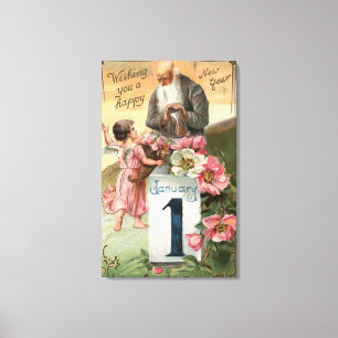 Toile Angel et père Heure n° 2