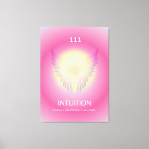 Toile Angel Numéro Aura Imprimer 111 Intuition