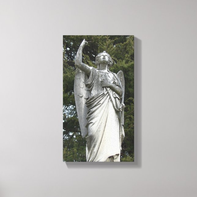 Toile Angle de pierre noir et blanc (Recto)