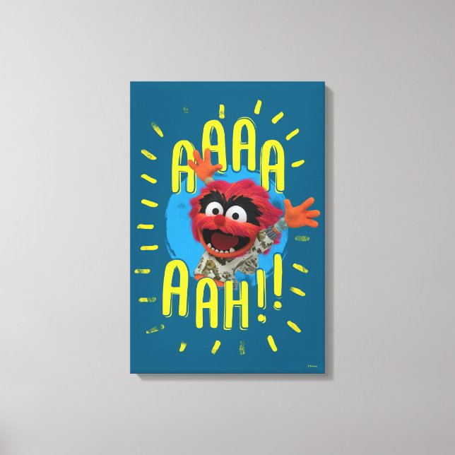 Toile Animal - Aaaa Aah! (Recto)