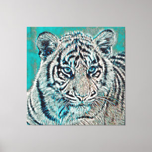 Toile AnimalMix_Tiger_046