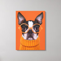 Animaux de bébés cutest | Orange Boston Terrier