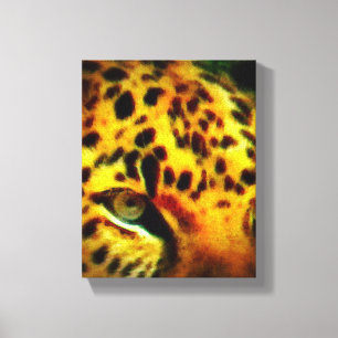 Toile Animaux Sauvages Gros Chat Majestueux Jungle