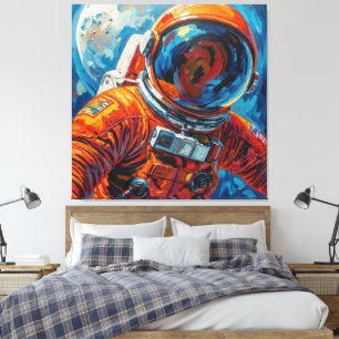 Toile Anneau autour de la Lune-7