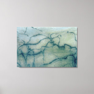 Toile Antelope and bison, perigordian