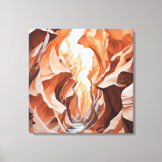 Toile Antelope Canyon (Recto)