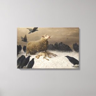 Toile Août Friedrich Schenck - Anguish