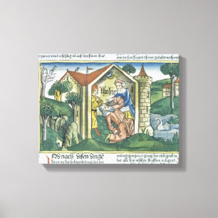 Toile Apocryphes : Tobit est aveuglé par les crottes du