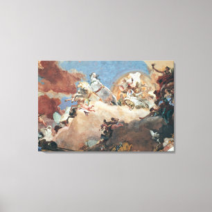 Toile Apollo dans son Sun Chariot conduisant Béatrice I