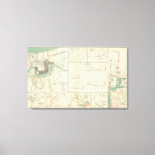 Toile Approches vers la Nouvelle-Orléans