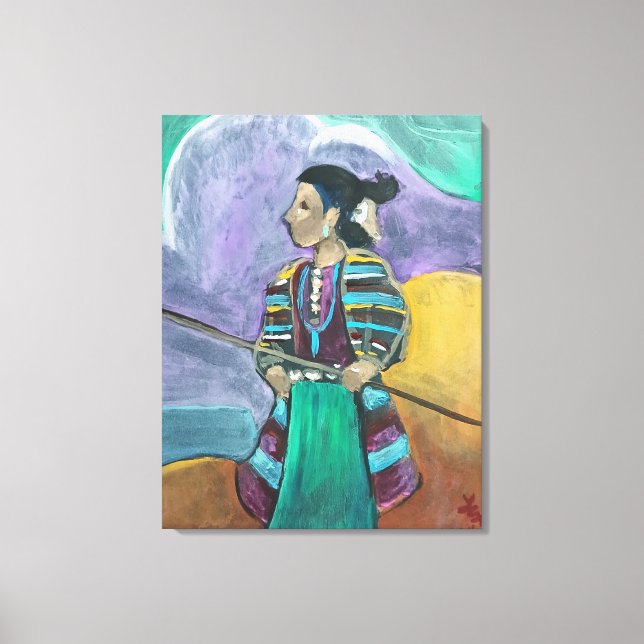 Toile Après Dessin - La Petite Épée (Recto)