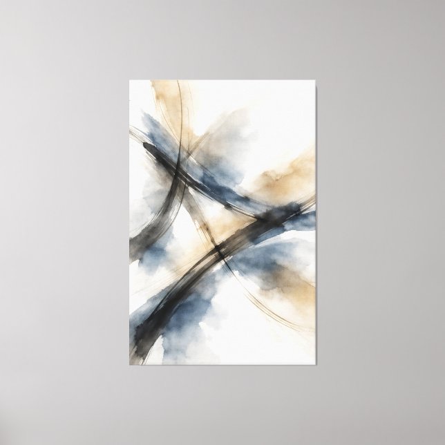 Toile Après le geste (Recto)