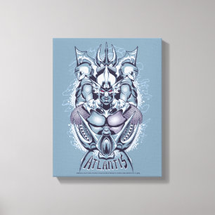 Toile Aquaman Orme Roi d'Atlantis Graphic