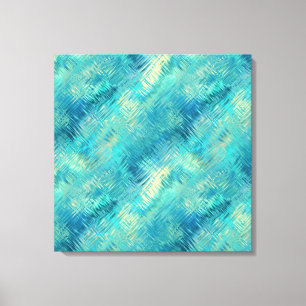 Toile Aquamarine Blue Crystal Gel Texture