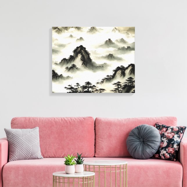 Toile Aquarelle Créez votre propre conception personnali (Insitu(Salon))