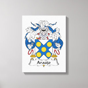 Toile Araujo Family Crest