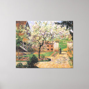 Toile Arbre à prune, Eragny Camille Pissarro