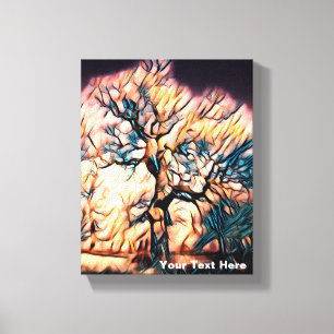 Toile Arbre à tempête