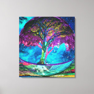Toile Arbre de chercheur de vérité de la vie