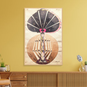 Toile Arbre de la connaissance n° 3 Hilma af Klint