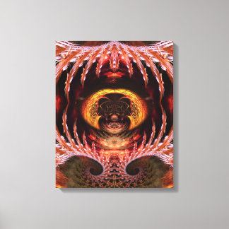 Toile Arbre de l'esprit de l'orbe Art fractal Fantastiqu