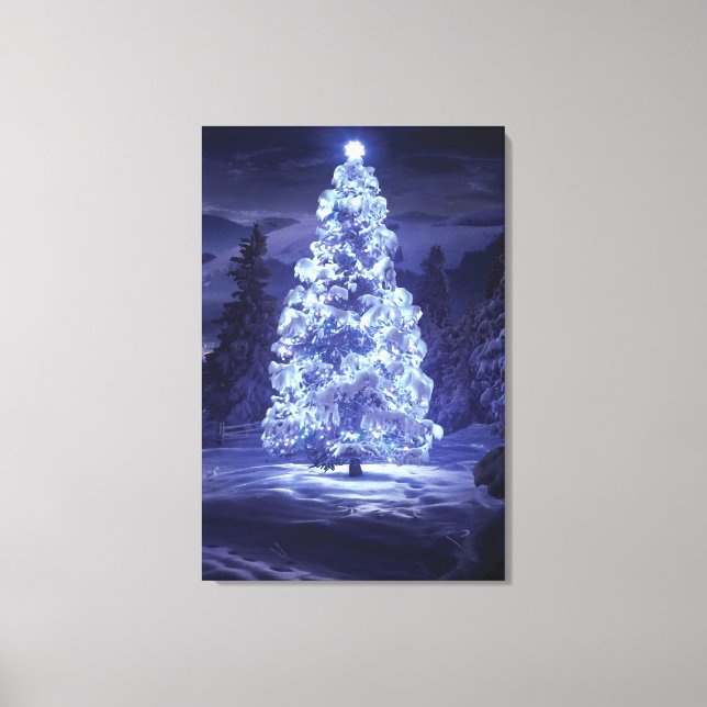 Toile Arbre de Noël (Recto)