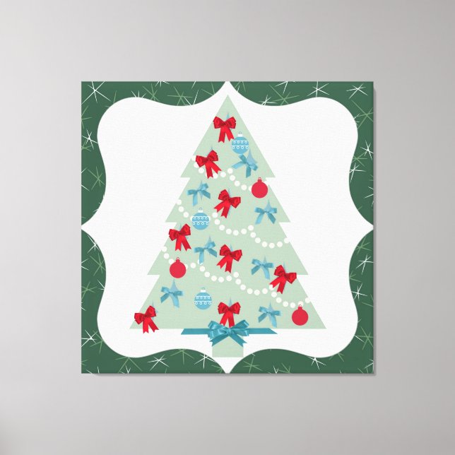 Toile Arbre de Noël (Recto)