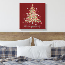 Arbre de Noël à pois pour les Fêtes de Noël