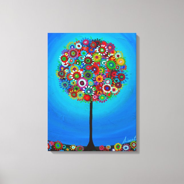 TOILE ARBRE DE VIE PAR PRISARTS (Recto)