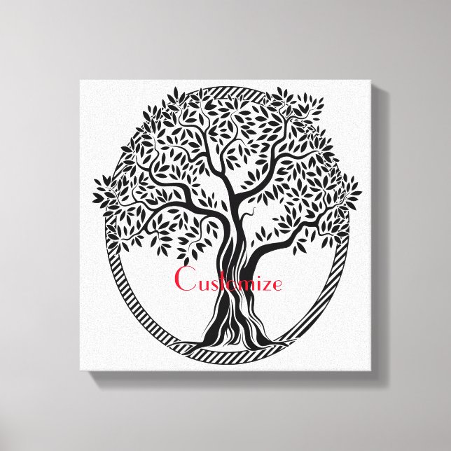 Toile Arbre de vie Thunder_Cove (Recto)