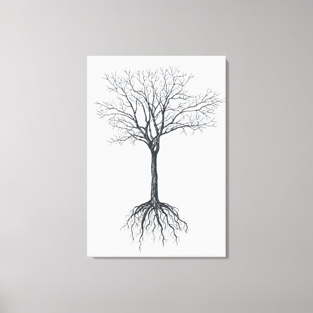 Toile Arbre sans feuille (Recto)