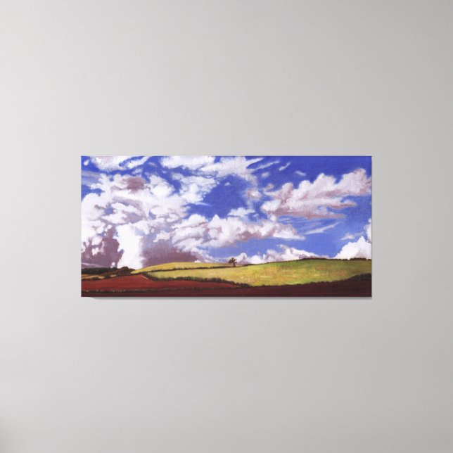 Toile Arbre solitaire 2012 (Recto)