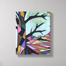 ARBRE SOLITAIRE À LA LUMIÈRE DE LA LUNE