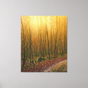 Toile Arbres brillants Imaginaire debout Paysage