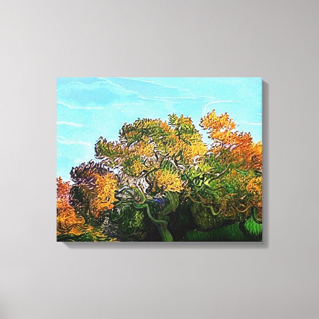 TOILE ARBRES D'AUTOMNE (Recto)