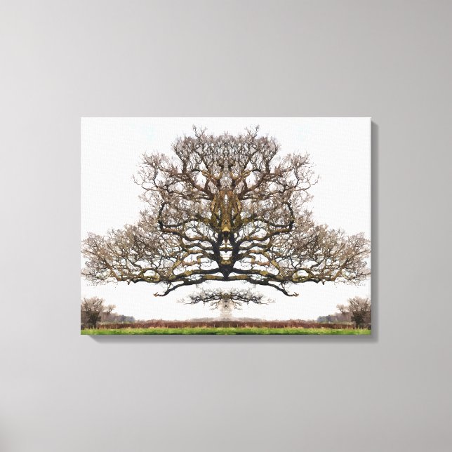 TOILE ARBRES DE PRINTEMPS (Recto)
