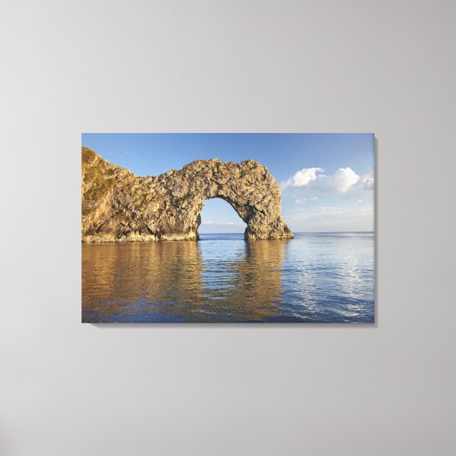 Toile Arc de porte Durdle, Côte Jurassique Patrimoine mo (Recto)