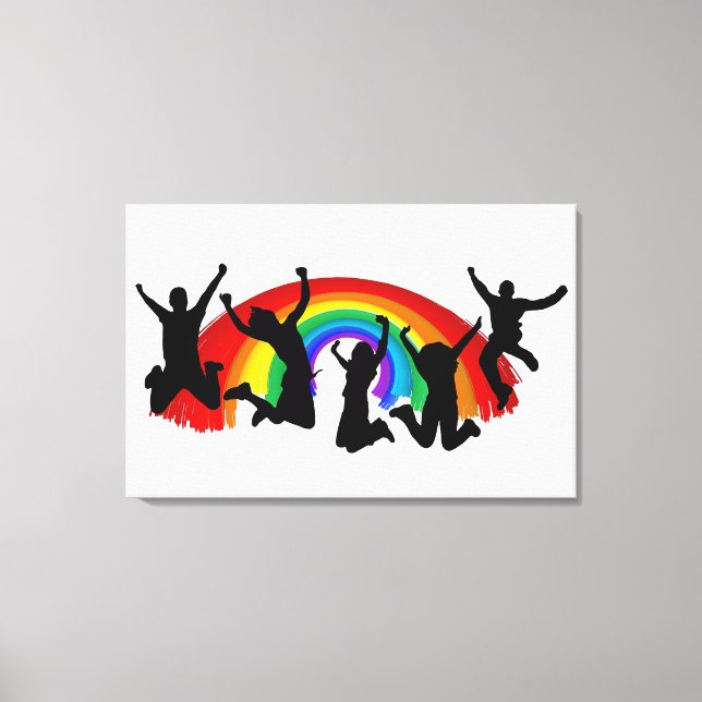 Toile Arc-en-ciel Lgbtq (Recto)