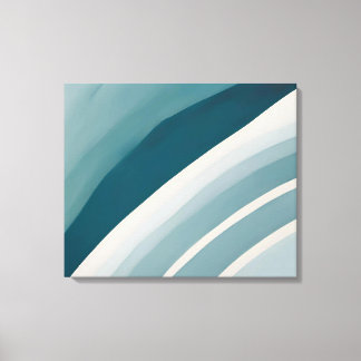 Toile Arc minimaliste courbe calme - Arc mur Abstrait