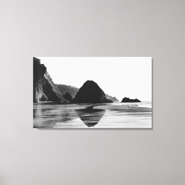 Toile Arch Cape près de Cannon Beach, Oregon Photo (Recto)