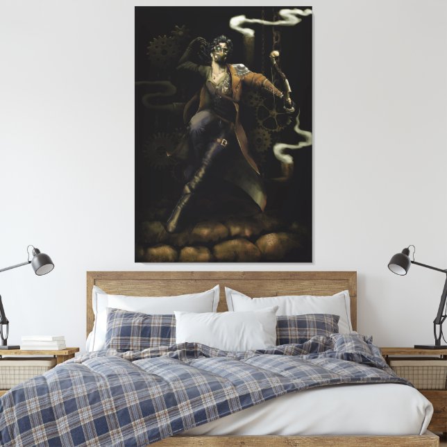 Toile Archer full body with steampunk style (Insitu(Chambre))