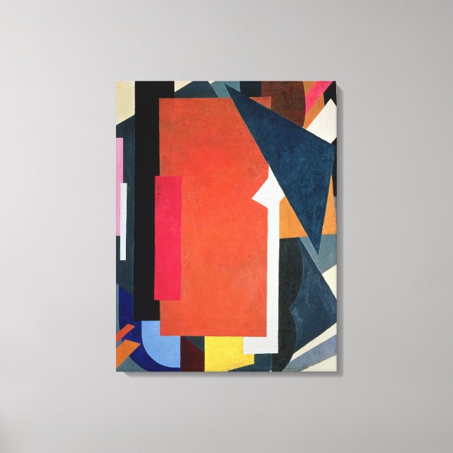 Toile Architectonique peintre, 1916-17 (Recto)