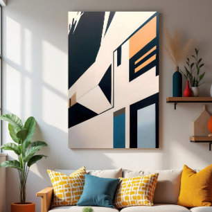 Toile Architecture abstraite