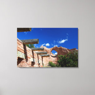 Toile Arizona, Window Rock. Capitale des Navajos