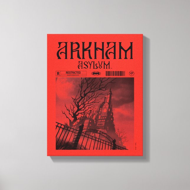 Toile Arkham Asylum : Restreint (Recto)