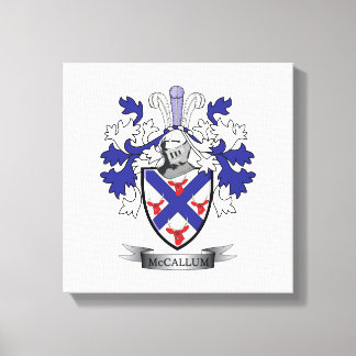 Toile Armoiries de la famille McCallum
