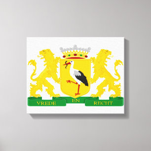 Toile Armoiries de La Haye, La Pays-Bas.