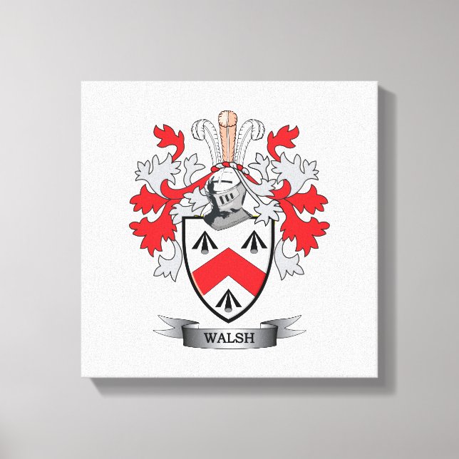 Toile Armoiries de Walsh (Recto)