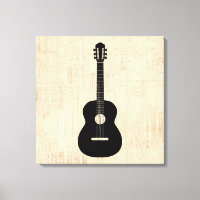 Arrière - plan de script d'art guitare acoustique