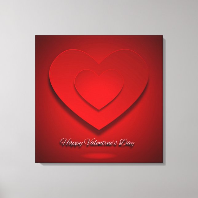 Toile Arrière - plan Heureuse Sainte-Valentin-25565 (Recto)